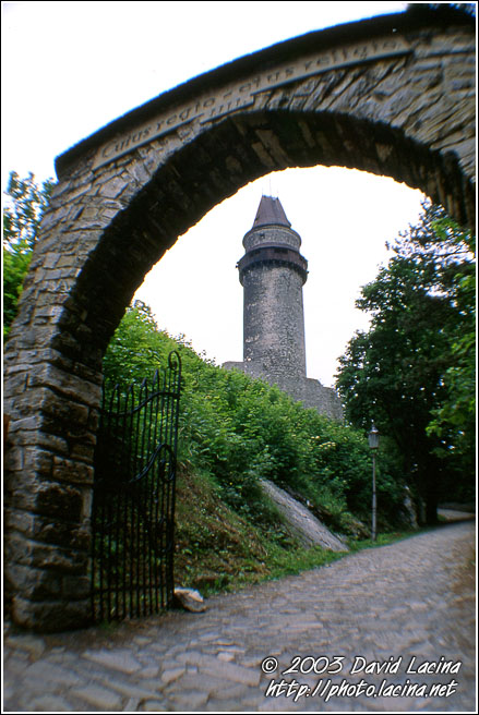 Stramberk Tower - June 2003 - history, Czech republic