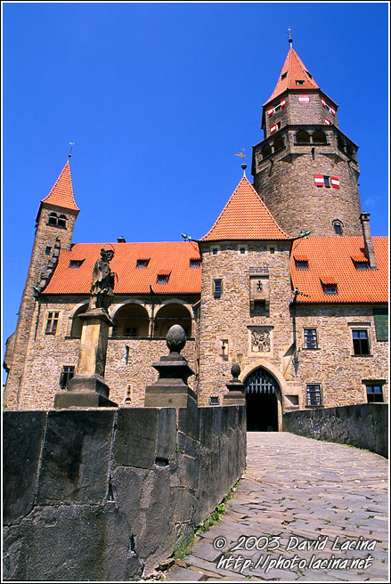 Bouzov Castle II. - June 2003 - history, Czech republic