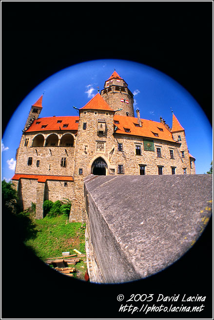 Bouzov Castle - June 2003 - history, Czech republic