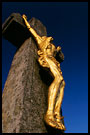 Crucified - by radhost chapel, June 2003 - history, Czech republic