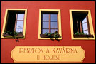 'U holubu' - restaurant in Novy Jicin, June 2003 - history, Czech republic