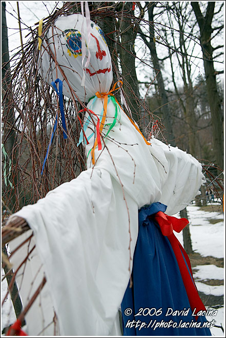 Morena - the bad spirit - Spring celebrations in Wallachia, Czech republic