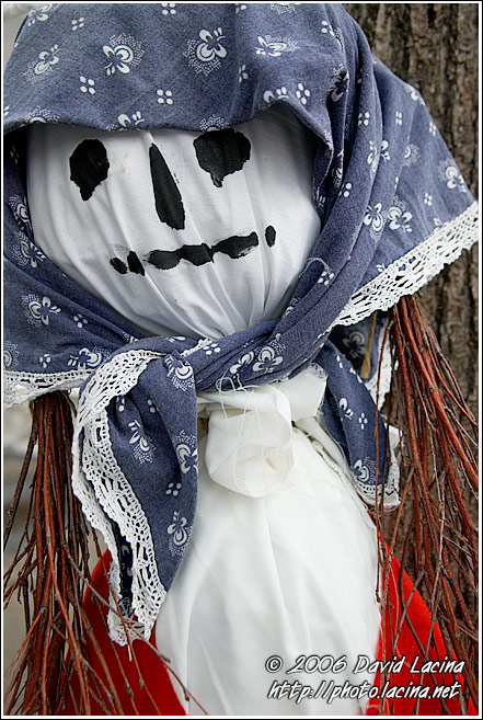 Morena - the bad spirit - Spring celebrations in Wallachia, Czech republic