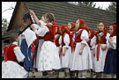 Undressing Morena The Bad Spirit, Spring celebrations in Wallachia, Czech republic