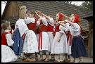 Undressing Morena The Bad Spirit, Spring celebrations in Wallachia, Czech republic