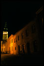 Novy Jicin In Night, Northern Moravia, Czech republic