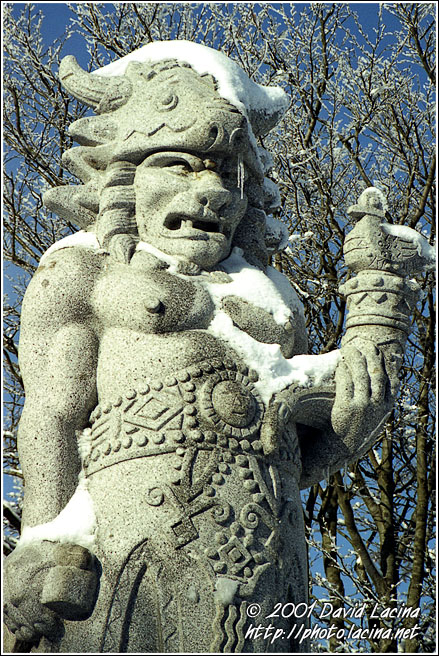 radegast - the pagan god - Radhošť, Czech republic