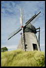 Old windmill in Skagen, Skagen, Denmark