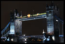 The Tower Bridge, London In The Night, England
