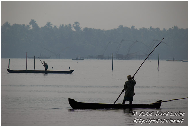 Morning Life On Backwaters - Backwaters, South India