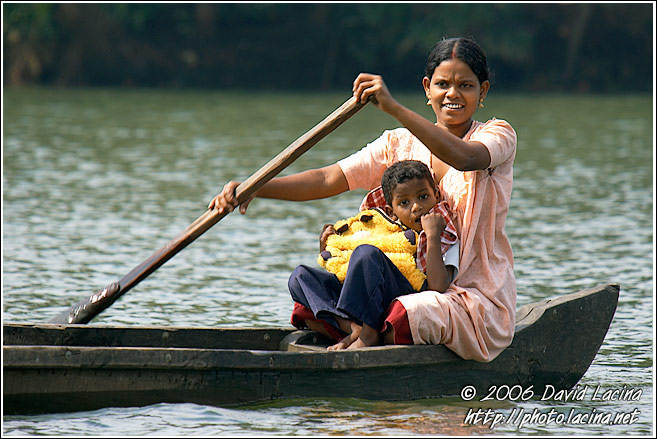 Residents Of Backwaters - Backwaters, South India