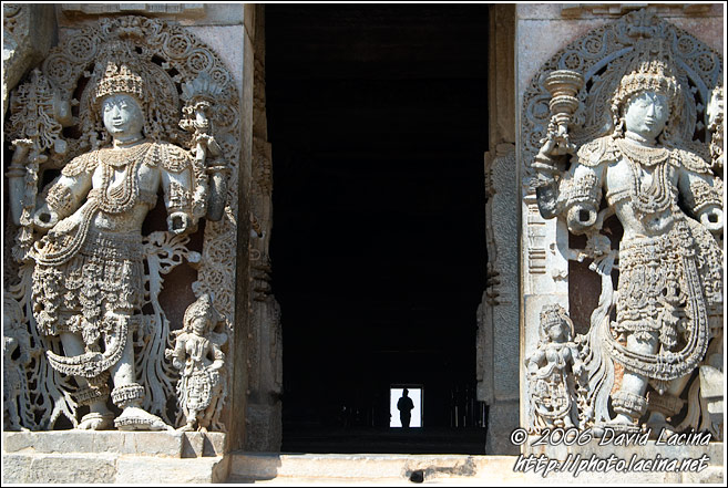 Side Entrance Of Hoysaleswara Temple - Belur And Halebid, South India