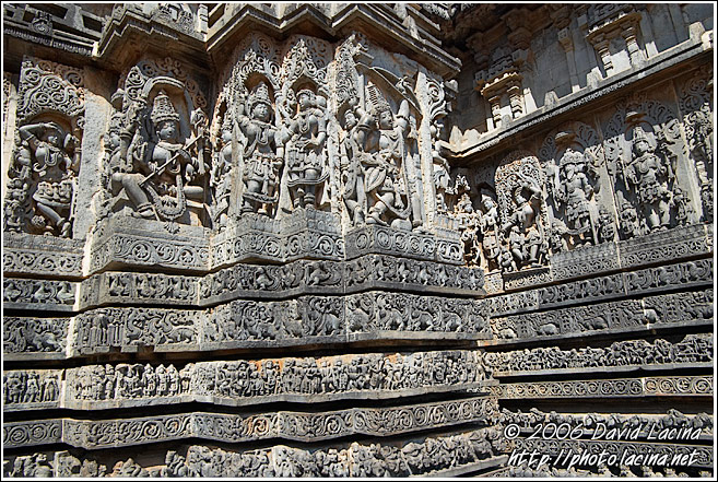 Stunning Carving Of Hoysaleswara Temple - Belur And Halebid, South India