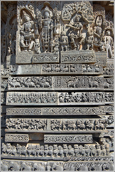 Stunning Carving Of Hoysaleswara Temple - Belur And Halebid, South India