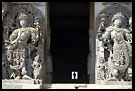 Side Entrance Of Hoysaleswara Temple, Belur And Halebid, South India