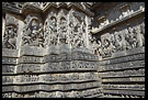 Stunning Carving Of Hoysaleswara Temple, Belur And Halebid, South India