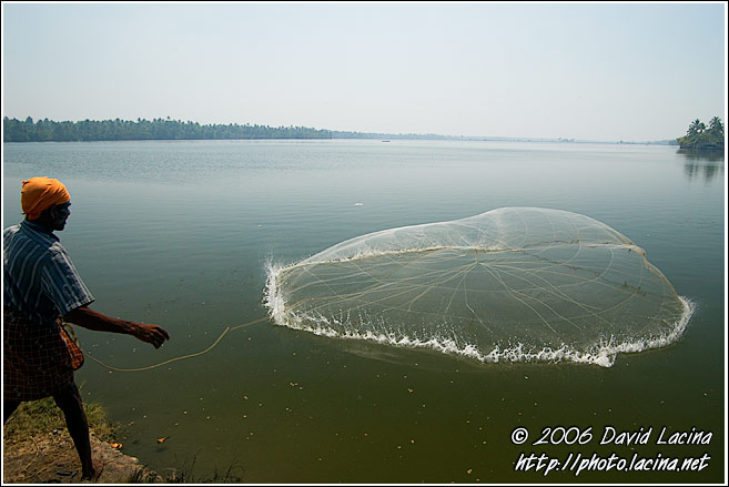 Local Fisherman - Cochin (Kochi), South India