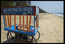 Ice Cream Stall At Cherai Beach, Cochin (Kochi), South India