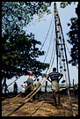 Chinese Net Workers, Cochin - Chinese Nets (Cheena vala), South India