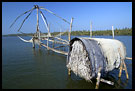 Chinese Net (Cheena vala) By Sea, Cochin - Chinese Nets (Cheena vala), South India