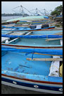 Colorful Boats By Chinese Nets, Cochin - Chinese Nets (Cheena vala), South India