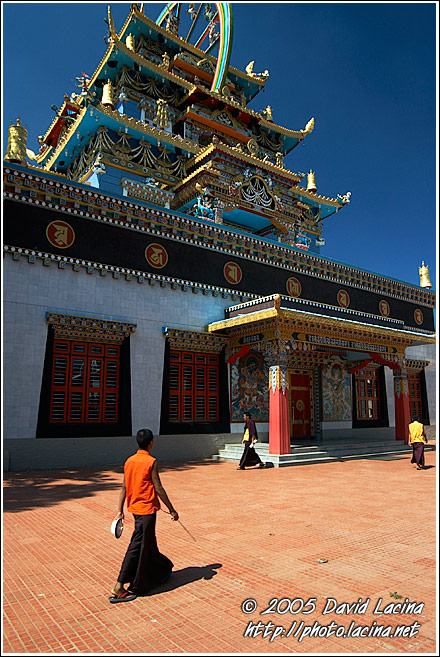 Life in Namdroling Monastery - Golden Temple, Namdroling Monastery, South India