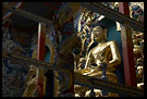 Buddha Shakyamuni the founder of buddhism, Golden Temple, Namdroling Monastery, South India