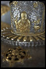 Decorated Casket, Golden Temple, Namdroling Monastery, South India