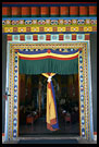 Gompa entrance, Golden Temple, Namdroling Monastery, South India