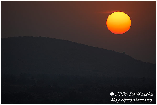 Sunset, Hemakuta hill - Hampi - Nature, South India