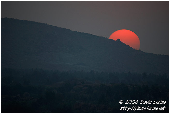 Sunset, Hemakuta hill - Hampi - Nature, South India