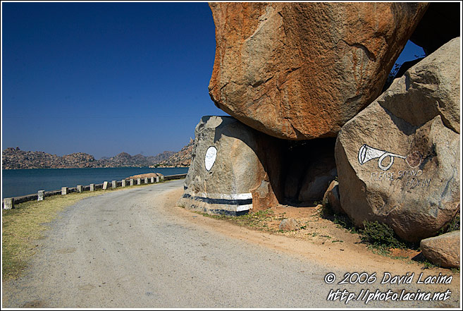 Please Sound Horn! - Hampi - Nature, South India