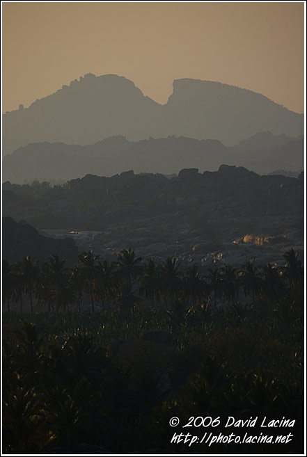Sunset, Hemakuta hill - Hampi - Nature, South India