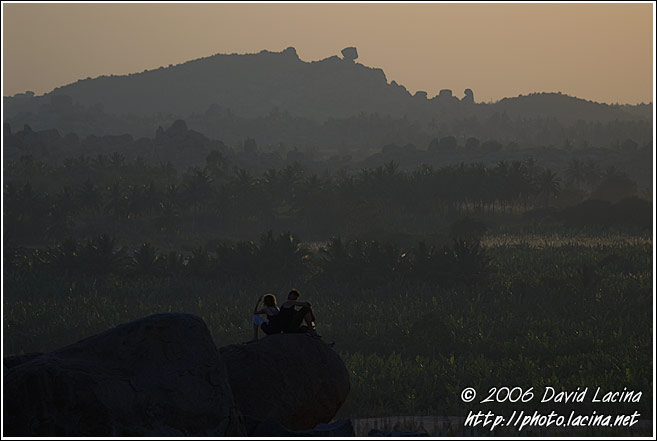 Sunset, Hemakuta hill - Hampi - Nature, South India
