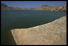 Stone In Fresh Water Lake, Hampi - Nature, South India