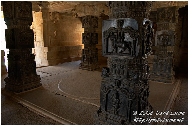 Inside Hazara Ramachandra Temple - Hampi Historical, South India