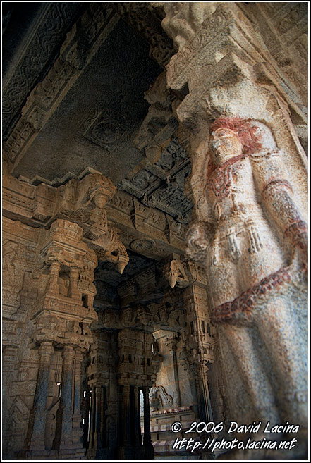 Vittala Temple Interior - Hampi Historical, South India