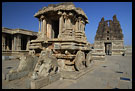 Chariot at Vittala Temple, Hampi Historical, South India
