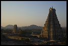 Virupaksha Temple At Sunset, Hampi Historical, South India