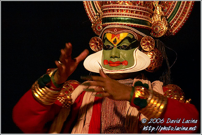 Kathakali Performer - Kathakali, South India