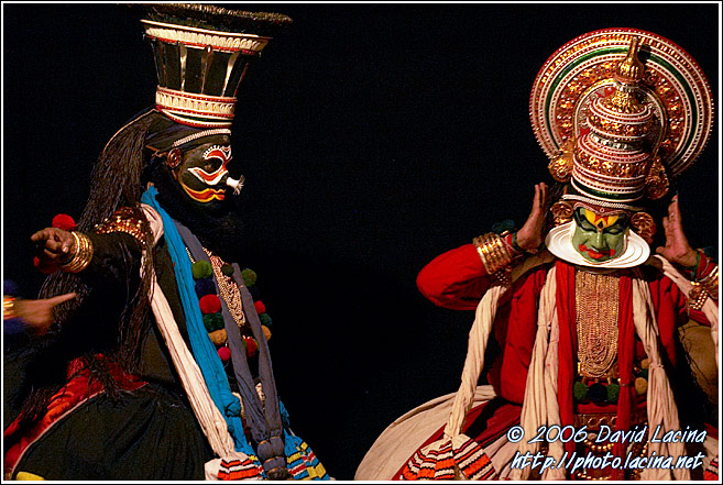 Kathakali Performance - Kathakali, South India