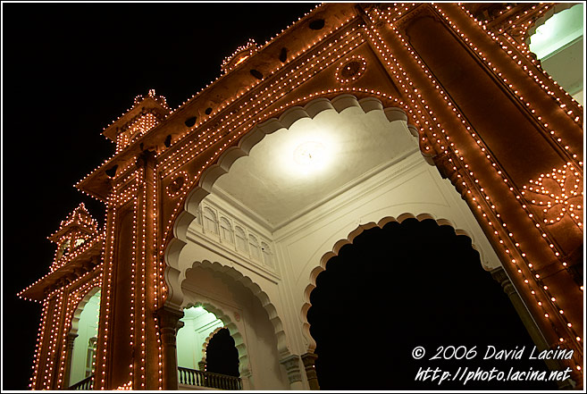 One Of Gates Of Maharajah's Palace - Mysore, South India