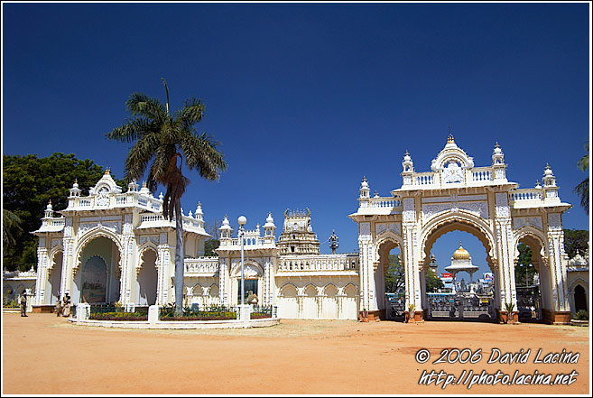 Entrance To Maharajah's Palace - Mysore, South India
