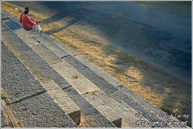 Meditating - Mysore, South India