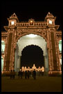 Mysore Palace In The Night, Mysore, South India