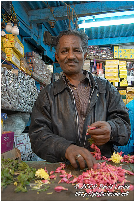 Seller At The Ooty Market - Ooty, South India