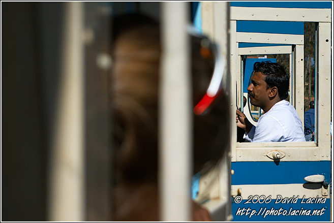 Entering Ooty Train - Ooty, South India