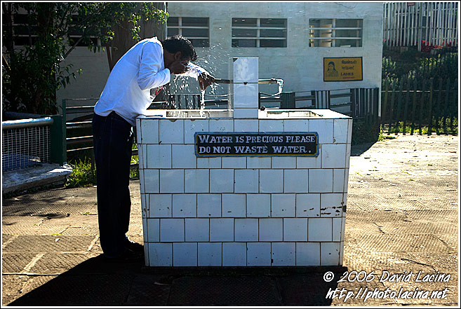 Drinking Water - Ooty, South India