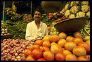 Seller At The Ooty Market, Ooty, South India
