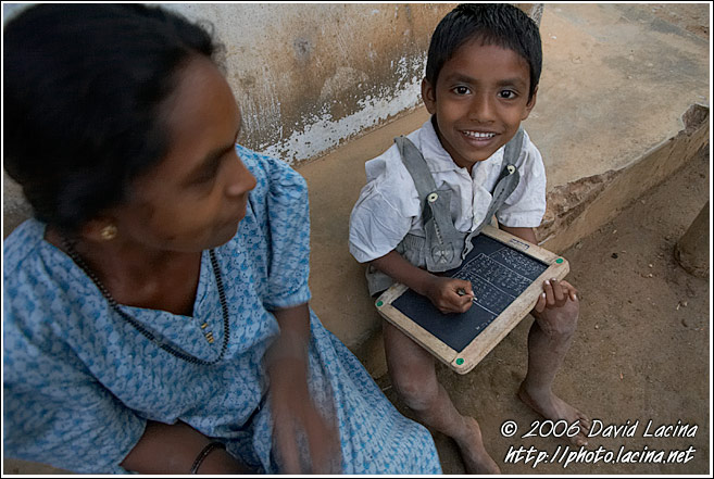 Getting Lessons In The Jungle, Coorg (Kodagu) Hills - The People, South India